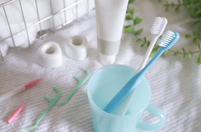 歯みがきで感染症予防